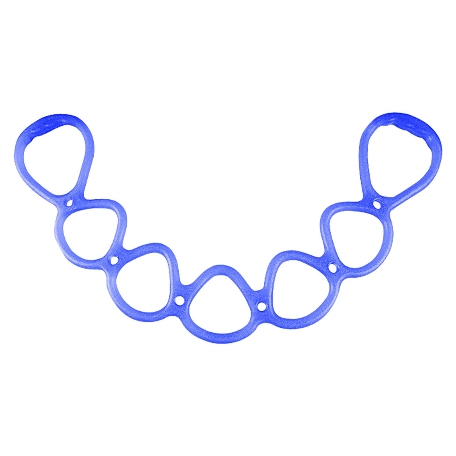 Physical Therapy Home Gym Resistance Exercise Band Working Out Hand Foot Stretchable Back 7 Ring Portable Fitness Leg For Women