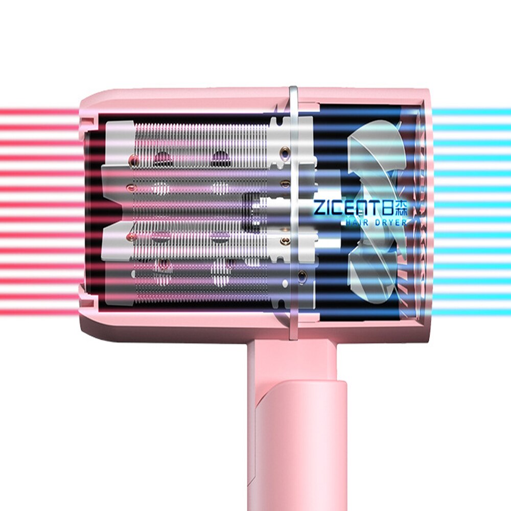 Hammer Folding Hairdryer Electric Dryer Salon Blowdryer And Cold Wind Hair Drying Tools