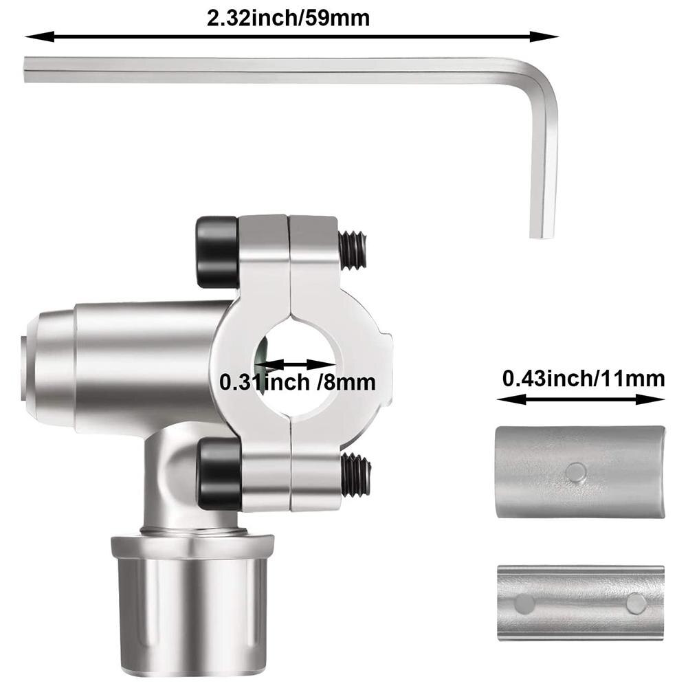 Bpv -31 piercing tapventil kit kompatibel med 1/4 tommer 5/16 tommer 3/8 tommer udvendige diameter rør
