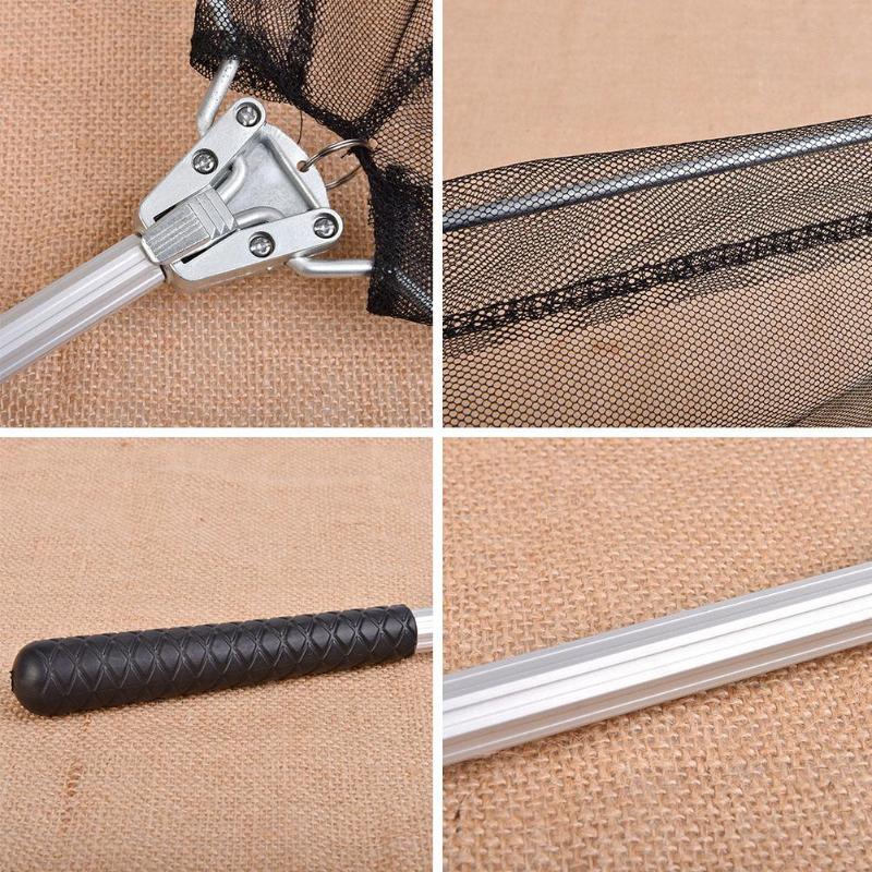 Fishing Nets Aluminum Alloy Telescoping Foldable Landing Net Network Trap