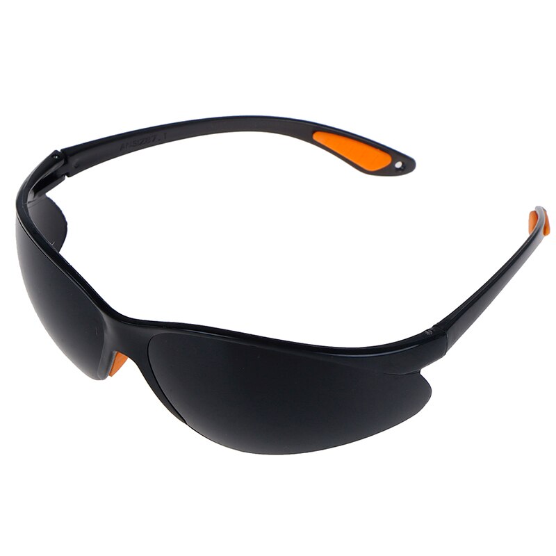 Gafas protectoras de seguridad para trabajo al aire libre, de laboratorio de fábrica, antipolvo, ligeras: Negro