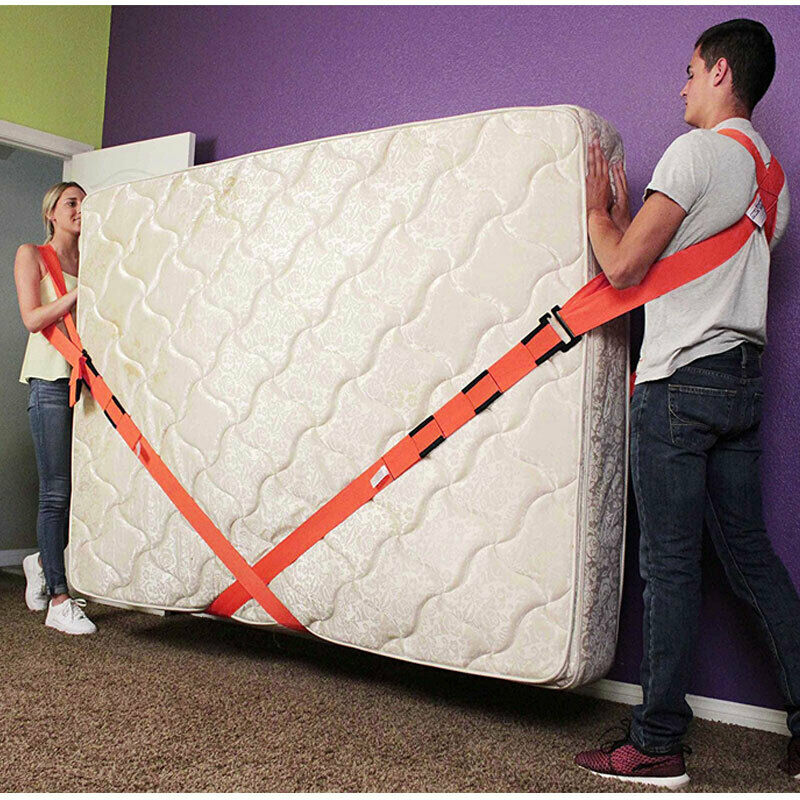 Correas de hombro de elevación, herramienta de ayuda de elevación móvil, electrodomésticos, Dolly, cuerdas de eslinga móvil, cinturón móvil para muebles