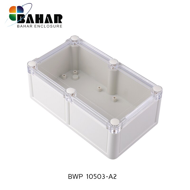 Waterdichte junction box clear PC plastic project geval DIY verzegelde waterdichte IP68 ABS behuizing instrument geval 162*94 * 60mm