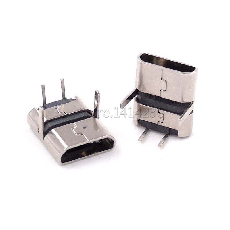 10 stk micro usb 2 pin dip 7.2 micro-usb hunstik bf type b usb stik