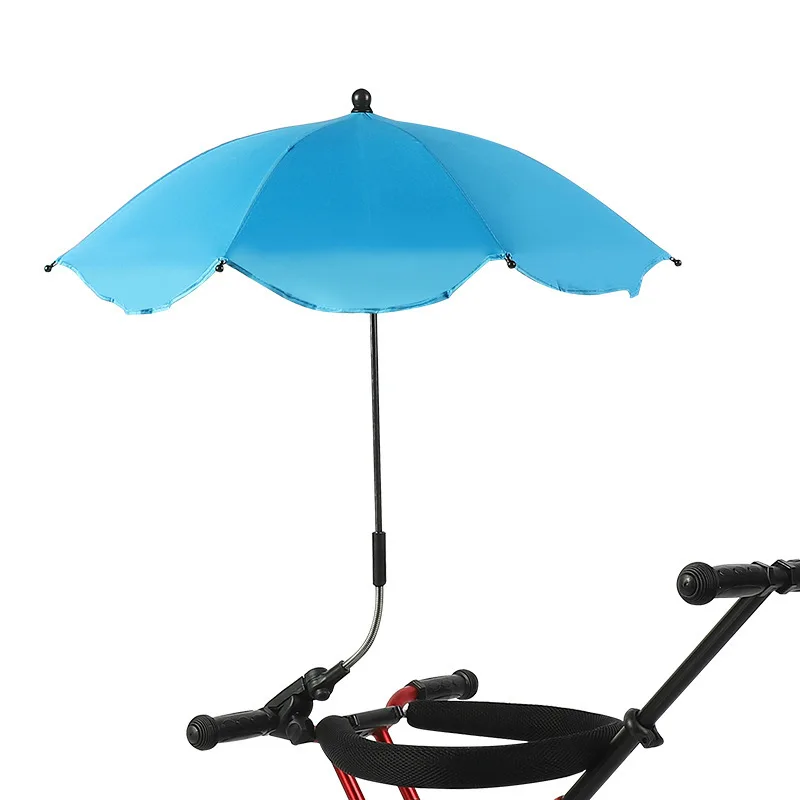 Universele Baby Auto Kinderwagen Paraplu Verstelbare Schaduw Paraplu Uv Zonnescherm Voor Kinderwagen Accessoires Zonneklep Draagbare Parasol Items