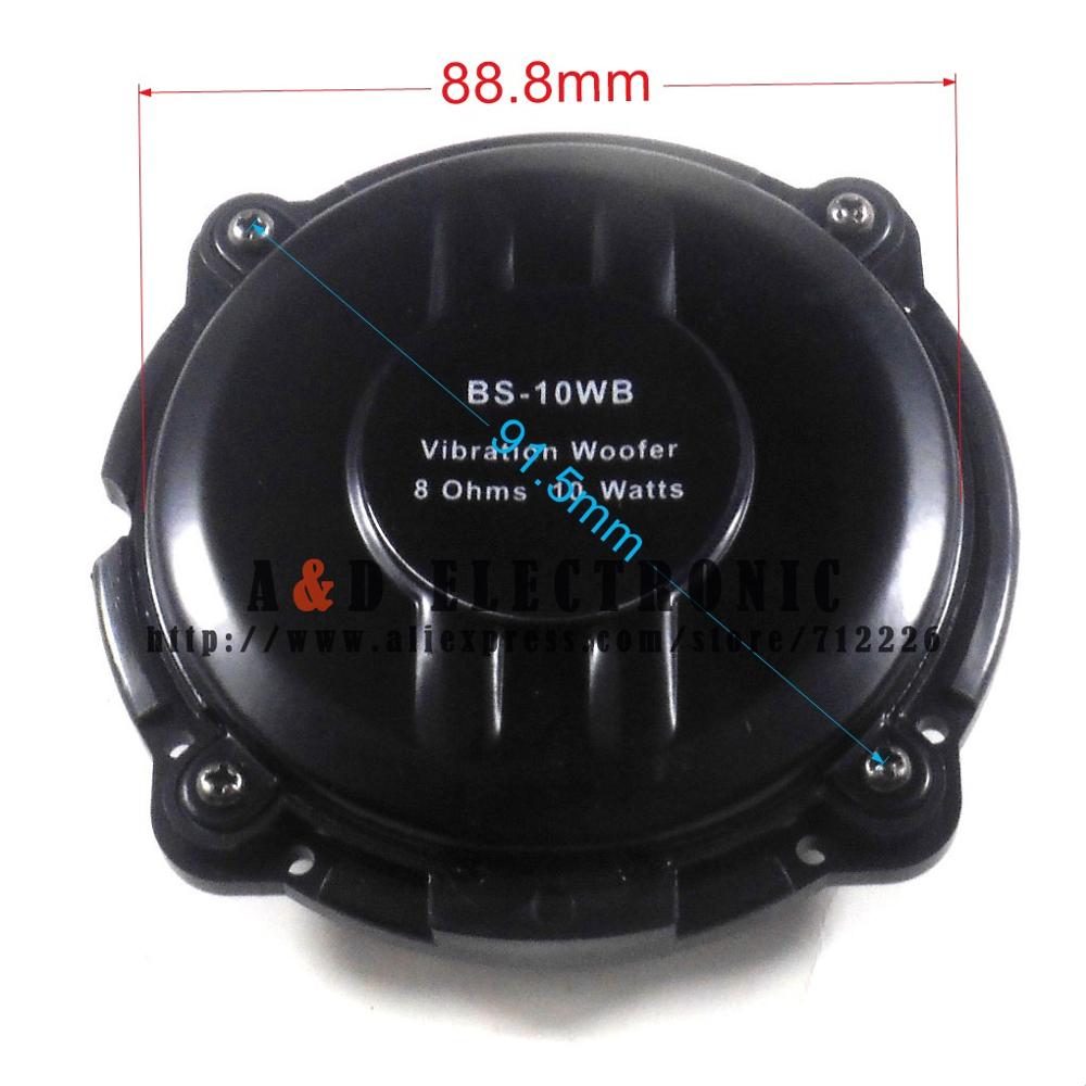1PC Low-frequency Vibration Speaker SubWoofer Plane Resonance Speakers Bass Sound Music LoudSpeakers DIY 8OHM 10W