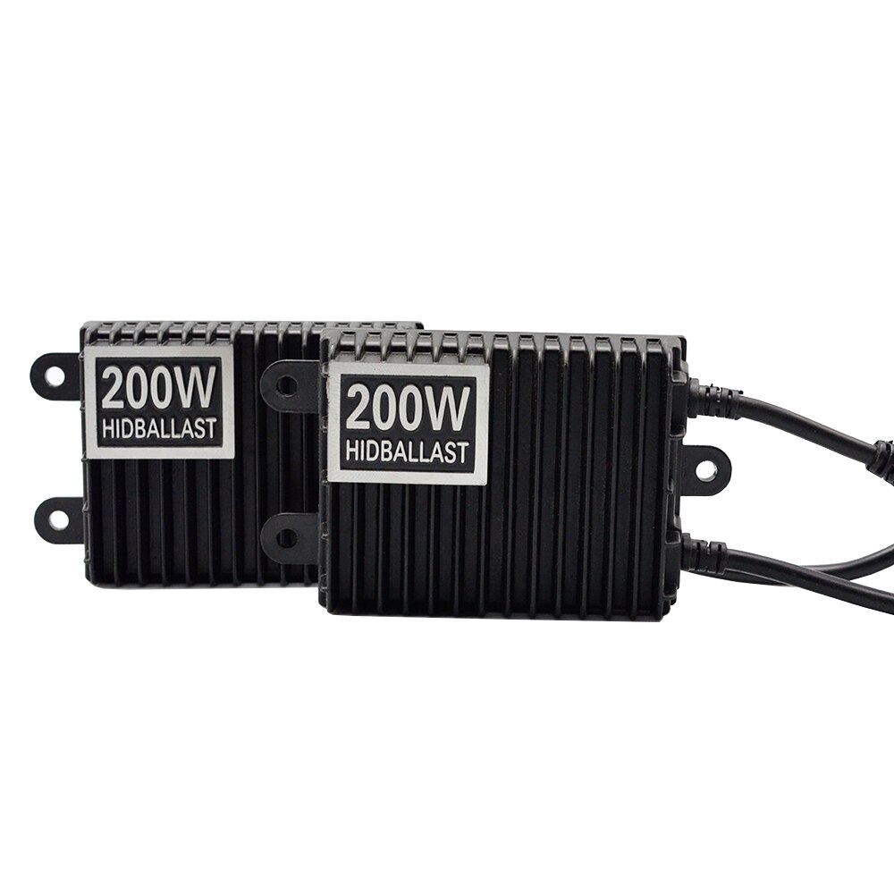 Balastro de Xenón HID, 1 unidad de 75W, 100W, 150W, 200W, H1, H3, H7, H8, H9, H11, 9005, HB3, 9006, HB4, Kits de xenón, accesorios para coche más brillantes