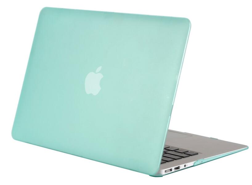 Mosiso duro caso capa sólida para macbook air 11 2017 2016 2015 2014 2013 a1465 a1370 mac ar netbbook coque capa acessórios: Mint Green
