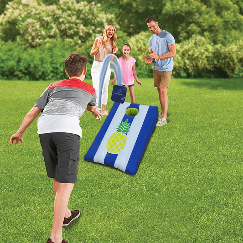 Dzieci na zewnątrz worki z piaskiem woda lepka zabawka pływająca T gra w bilard