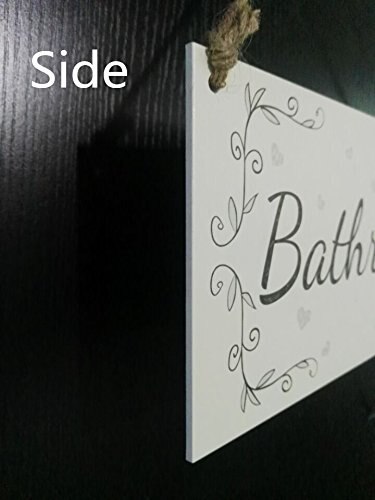 Meijiafei Chambre -French Country Shabby Chic Style Bedroom Sign Plaque 10" X 5"
