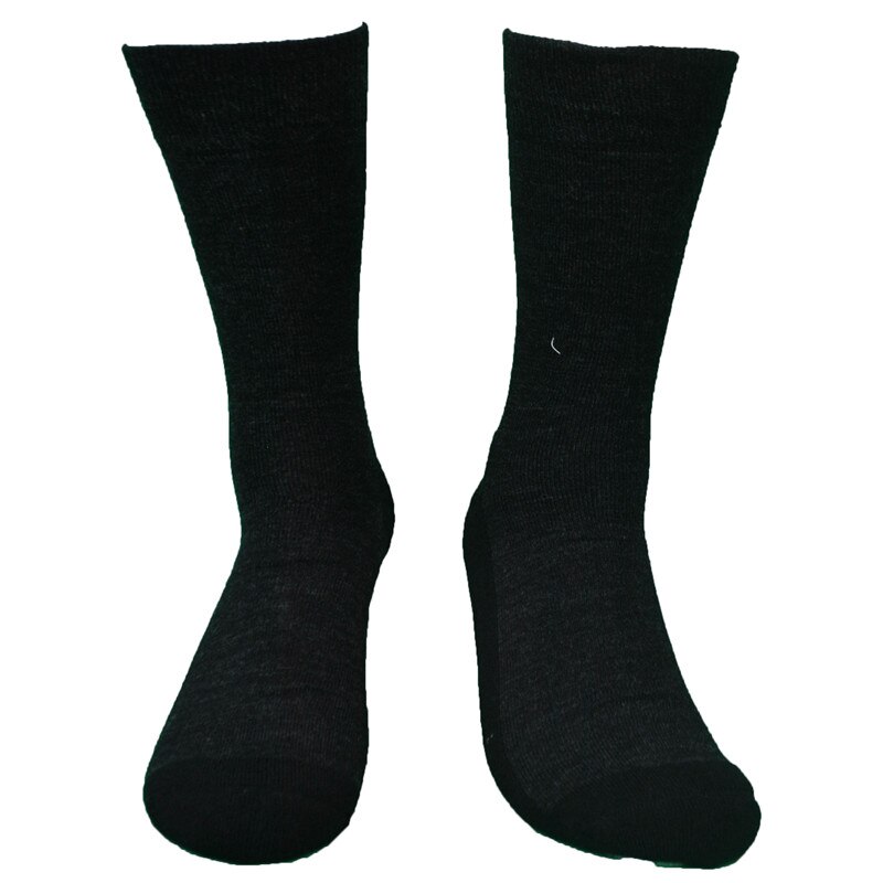 1 par tyskland mørkegrå uld tykke arbejdssokker herresokker stor størrelse sokker