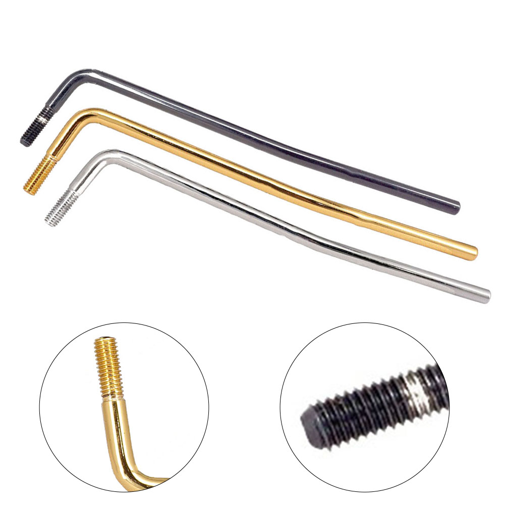 Wkręcane ramiona Tremolo Whammy Bar 6MM 3 kolory można wybrać akcesoria do instrumentów strunowych 17x4x2cm metal trwały praktyczny