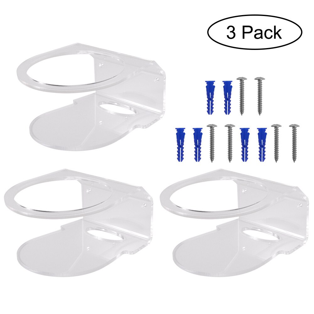 Wall Mount Voor Tp-Link Deco M4/E4/P9/S4 Hele Huis Mesh Wifi Systeem, thuis Wifi Router Plank Acryl Houder Transparante Beugel: 3 Pack