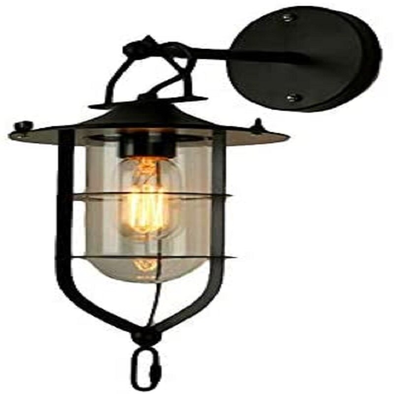 Klik Om Een Uitgebreide View Van Europese Antieke Lantaarn Lamp, E27 Voor Lamphouder, geschikt Voor Thuis, Ja