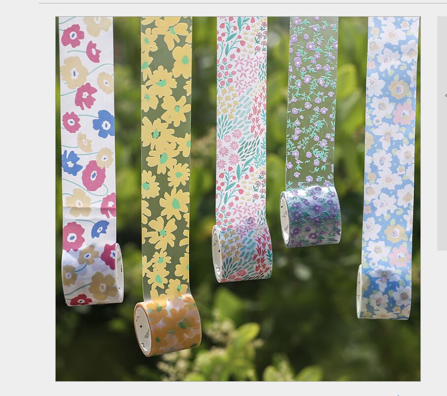 30mm jardin Secret fleur branche marguerite Iris tulipe animal washi ruban bricolage planificateur journal scrapbooking ruban de masquage