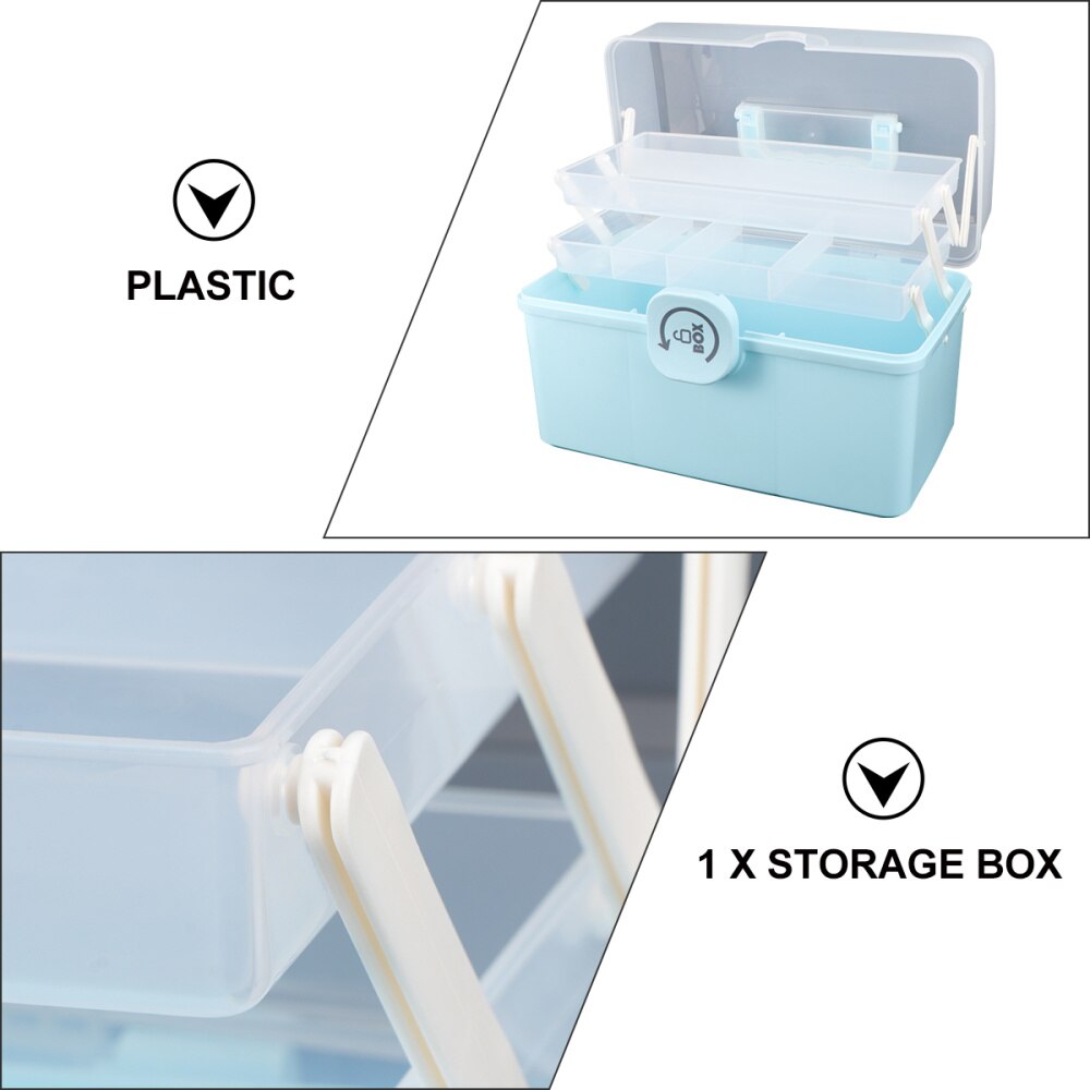 1 Pc Medicine Holder Medicine Container Medicine Storage Organizer for Store Medicine