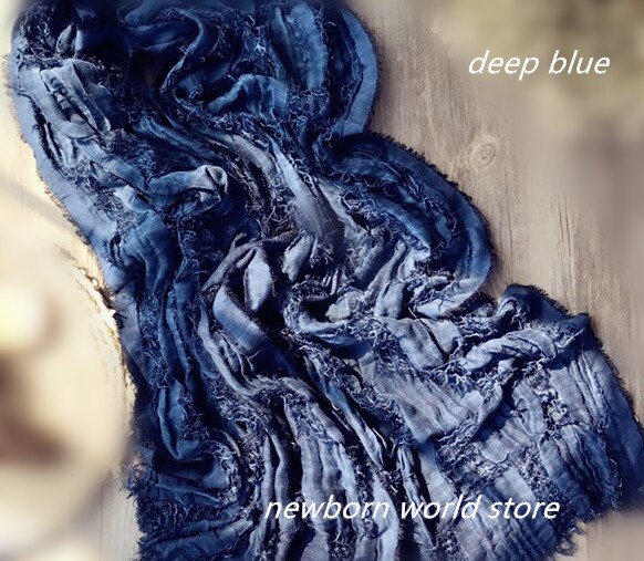 Accesorios de fotografía recién nacido: deep blue