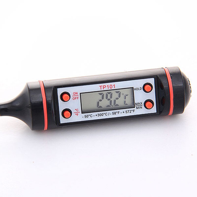 Digital Probe Meat Thermometer Kitchen Cooking BBQ Food Thermometer Cooking Stainless Steel Water Milk Thermometer Tools TP101