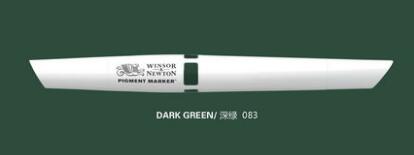 Winsor & Newton Pigment Markers Blue and Green Tones: Dark Green