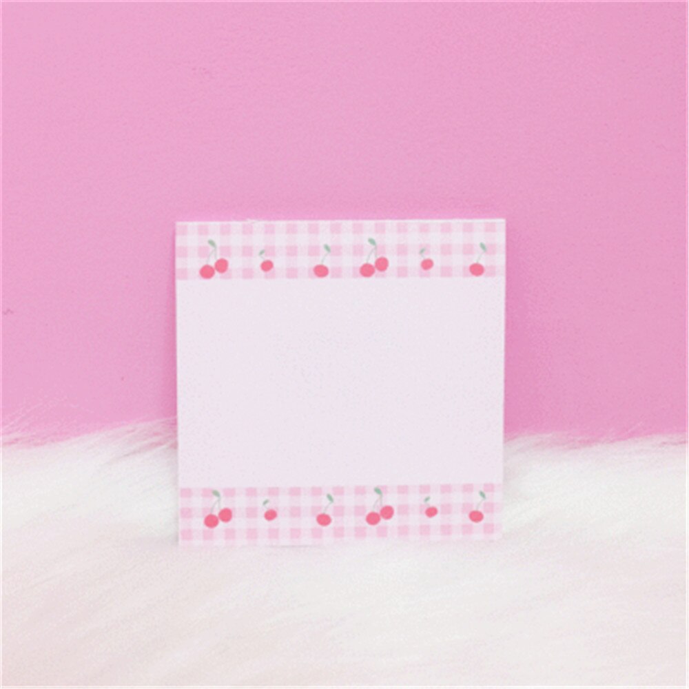50Sheets Leuke Roze Serie Sticky Notes Kawaii Memo Pad Scrapbooking Planner Stickers Papier Bladwijzers Koreaanse Briefpapier: B
