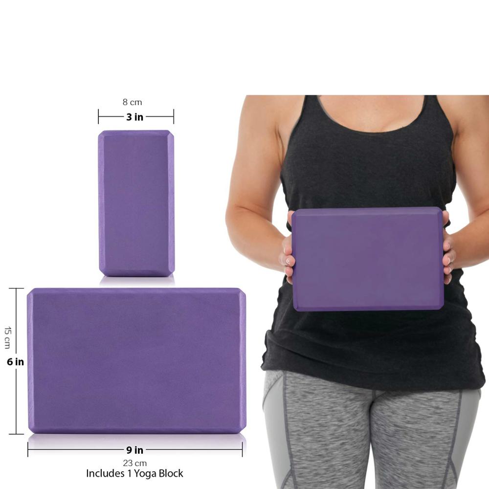 EVA High Density 110g Yoga Brick Yoga Pillow Dancing Brick Environmental Practice Brick