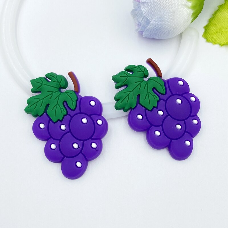 30pcs Mixed PVC lovely fruit flexible glue Flat back DIY Scrapbook Embellishment Phone Craft Decoration C03: F