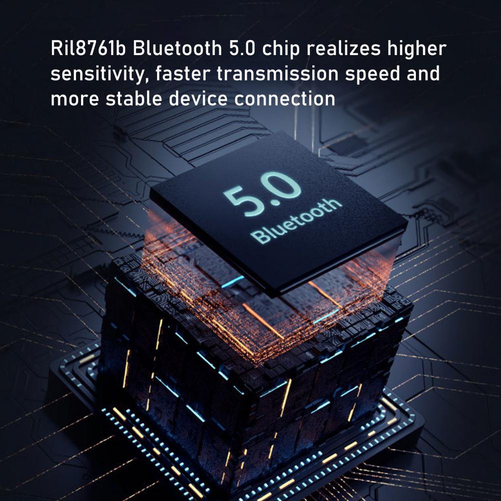 BTA-508 Wireless USB Bluetooth Dongle Adapter 5.0 Mini Bluetooth Music Audio Receiver Transmitter for Home