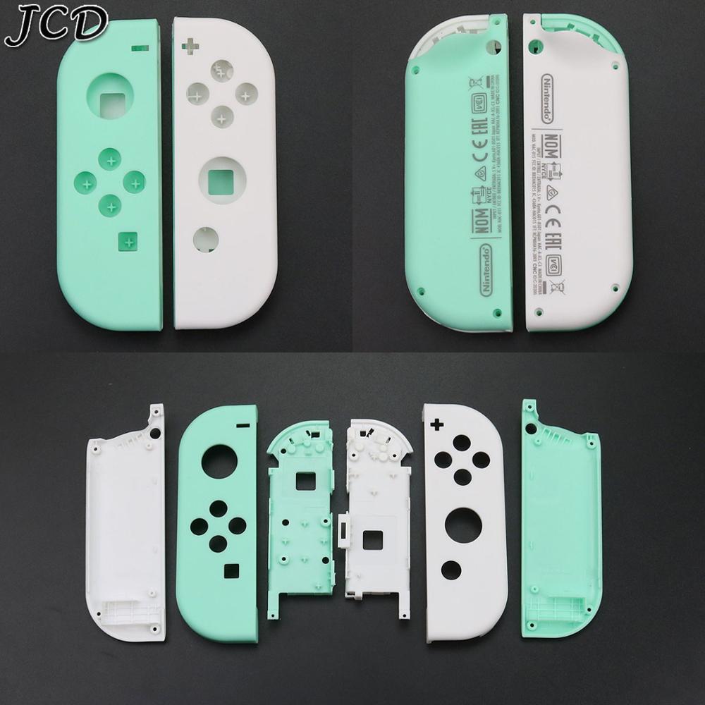 JCD Housing Shell For Nintend Switch Animal Crossing Console JoyCon Replacement for Nitendo Switch Protective Case: K