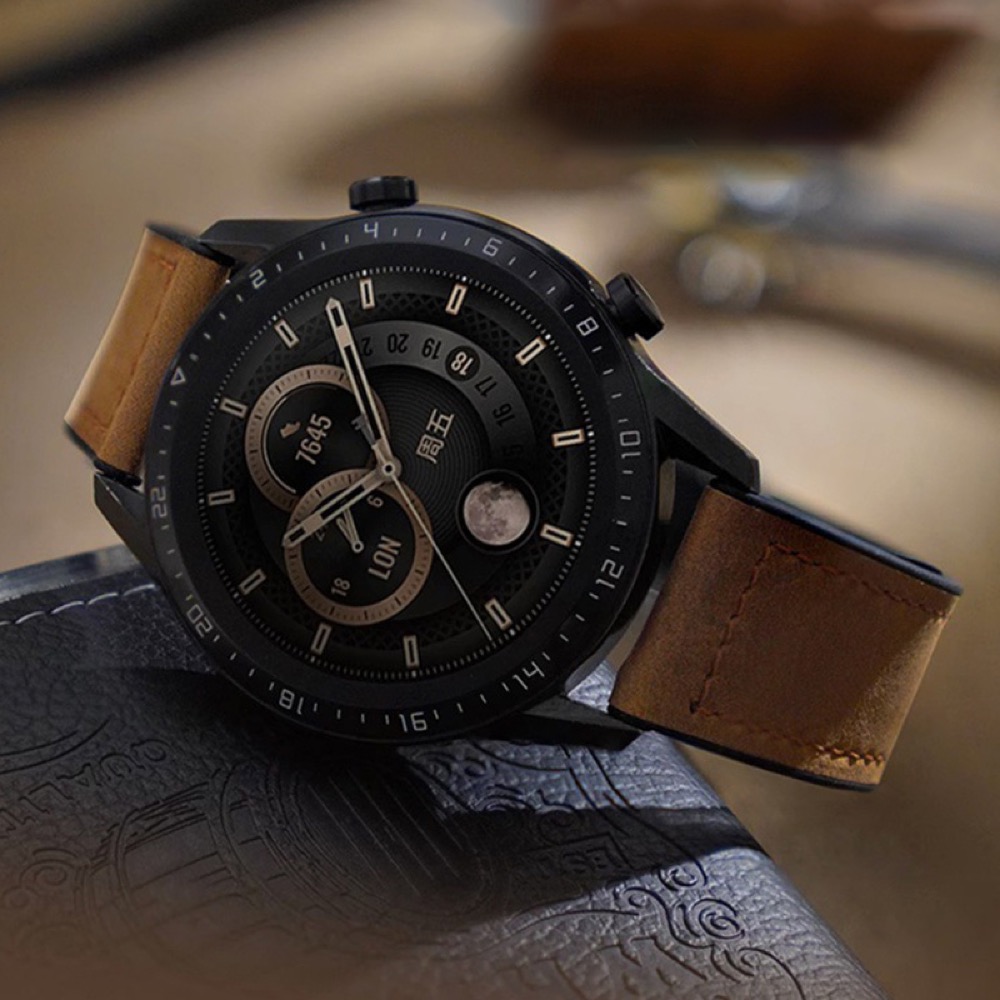 Leather Silicone Strap for Amazfit Active 2 Band Wristband Replacement Bracelet 20mm Soft Leather Silicone Strap Accessories