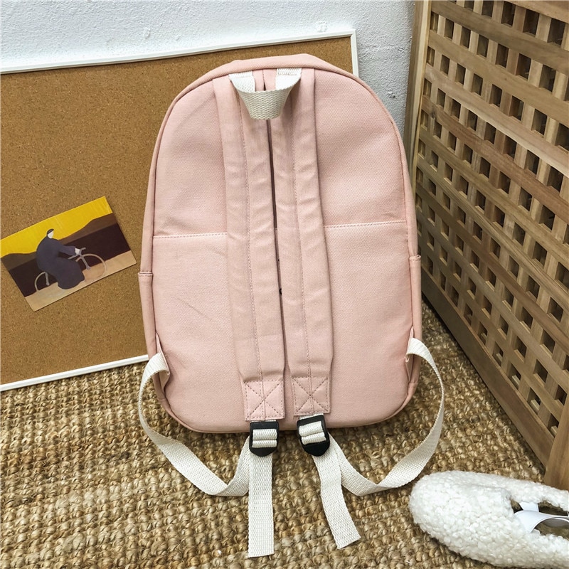 femme toile voyage Sac à Dos femmes Mochila Feminina Sac A Dos Sac à Dos sacs d'école pour adolescente Sac à Dos
