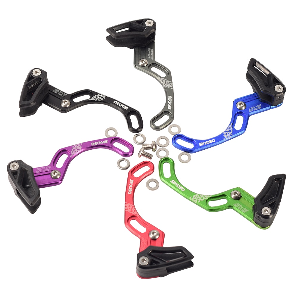 Deckas Bike Chain Guide Mtb Fiets Chain Guide 1X Systeem ISCG03/ISCG05/Bb Mount Cnc Single Speed Breed smalle Gear Chain Guide