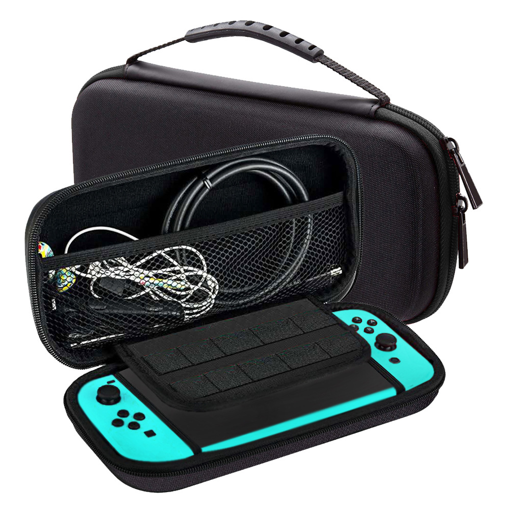 Tragbare, stoßfeste hartschalentasche für die nintendo switch lite spielkonsole – schutzhülle und aufbewahrungstasche