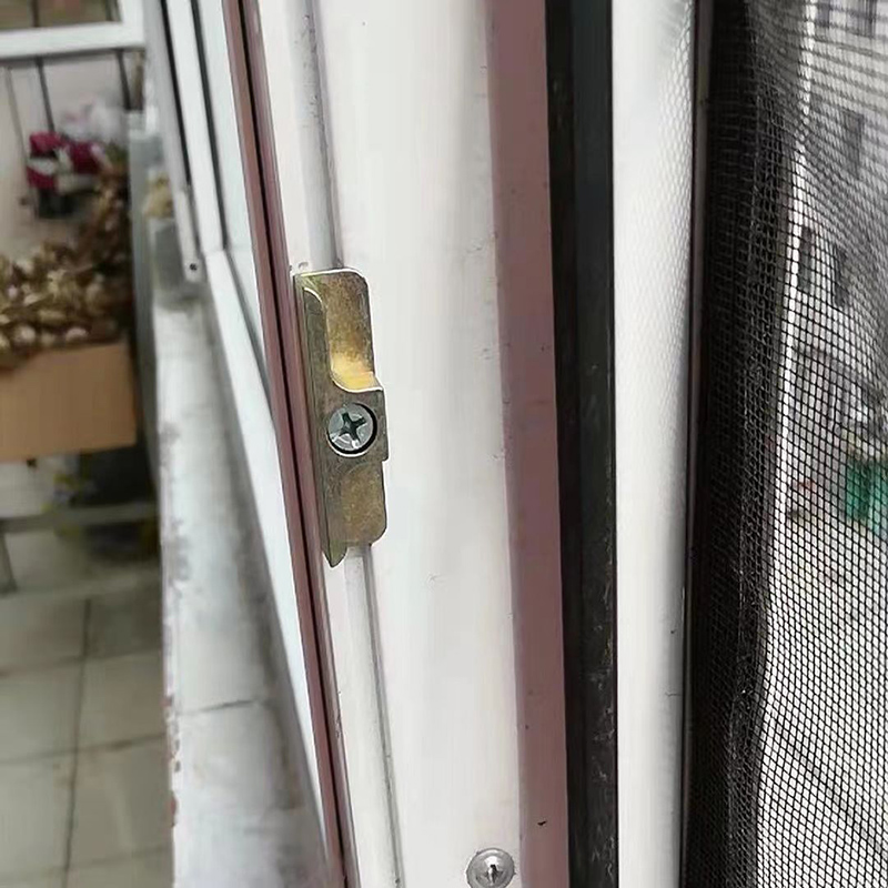 10PCS Plastic Steel Window Lock Point Internal External Swing Window Transmission Linkage Rod Lock Block Door Window Buckle