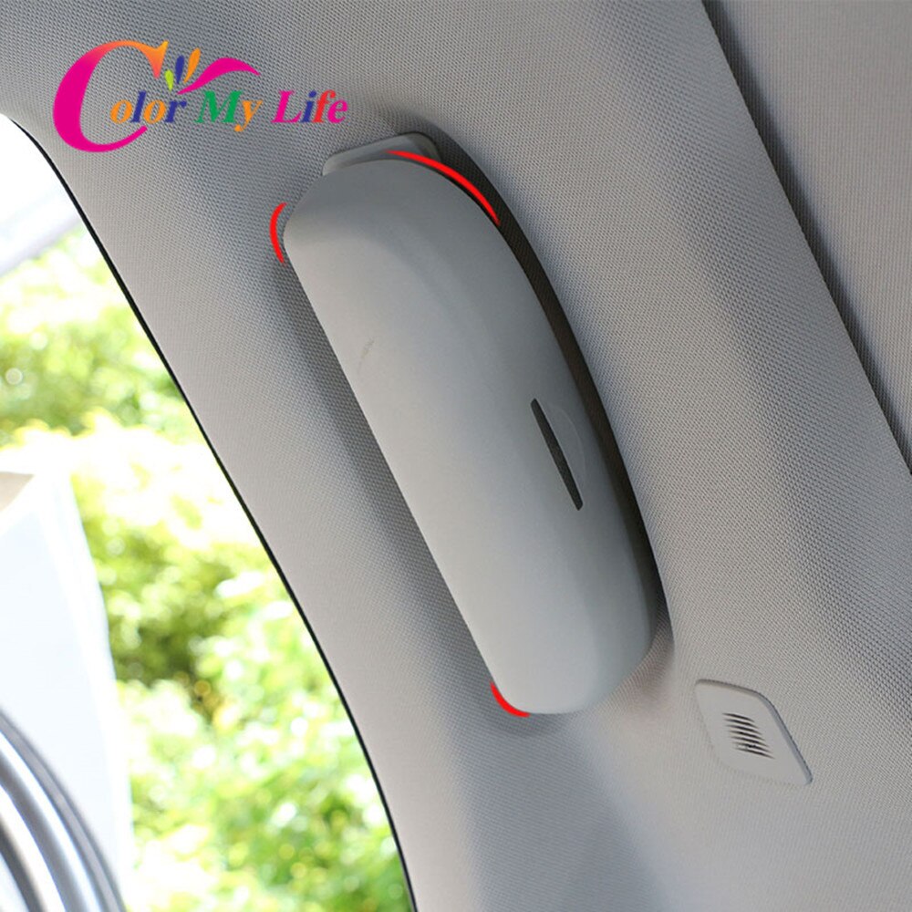 Kleur Mijn Leven Auto Zonnebril Case Houder Voor Jeep Renegade - Glazen Doos Organizer Accessoires Auto-styling