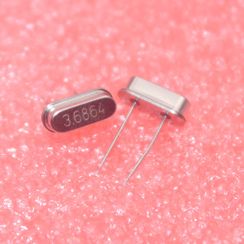 100 PCS/LOT 3.6864 MHZ 3.6864 M HC - 49 s passive crystals into 3.6864 MHZ crystal 3.6864MHZ HC-49S DIP