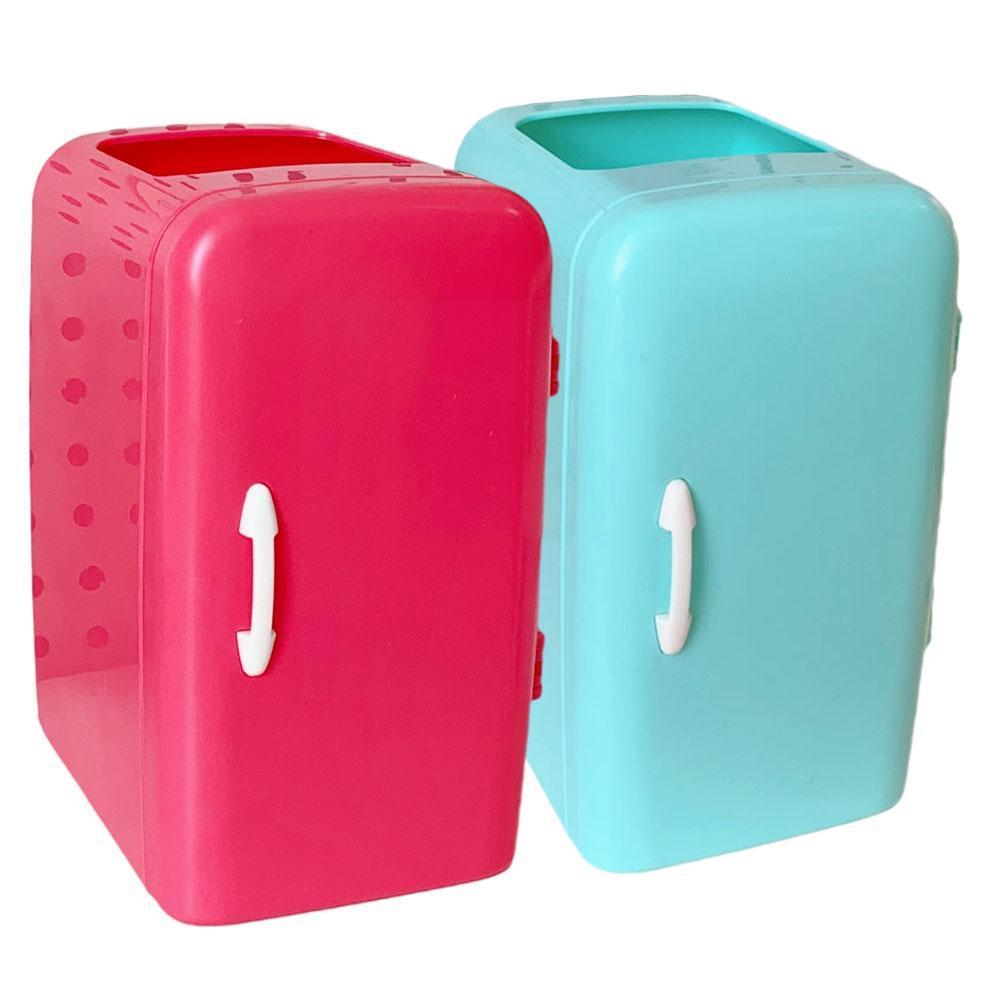 Kawaii Organizer Refrigerator Pen Holder Student Cute Sticker With Desktop Box Makeups Large-capacity Diy Stationery Storag I8x9