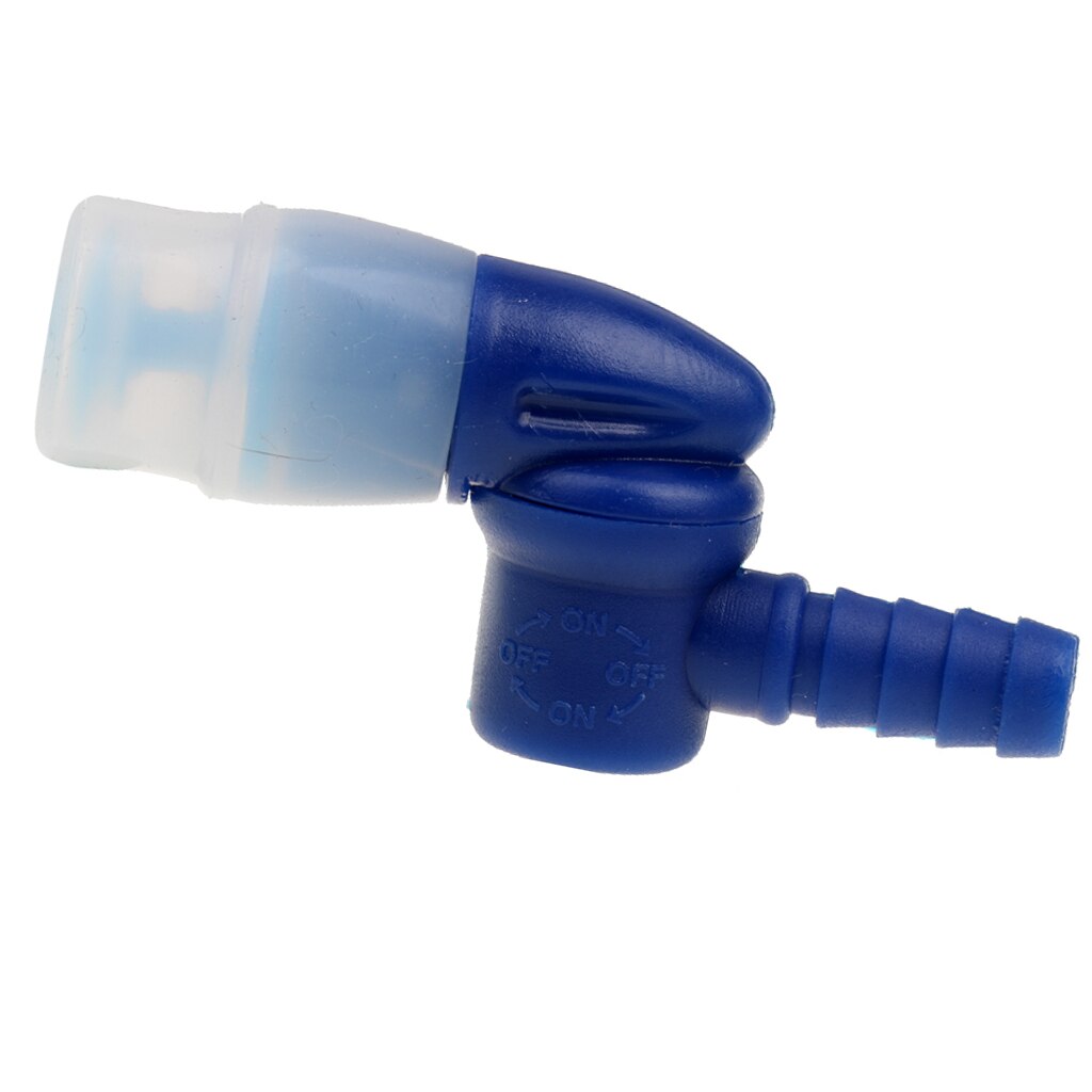 Hydration Pack Bite Valve Mouthpiece Shutoff Valve for Hydration Water Bladder Backpack Reservoir Tools Blue