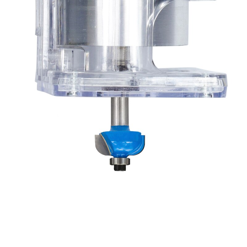 CMCP 1 pièces 6.35mm 8mm tige bois routeur Bits carbure CNC fraises coin arrondi outils de coupe de bois