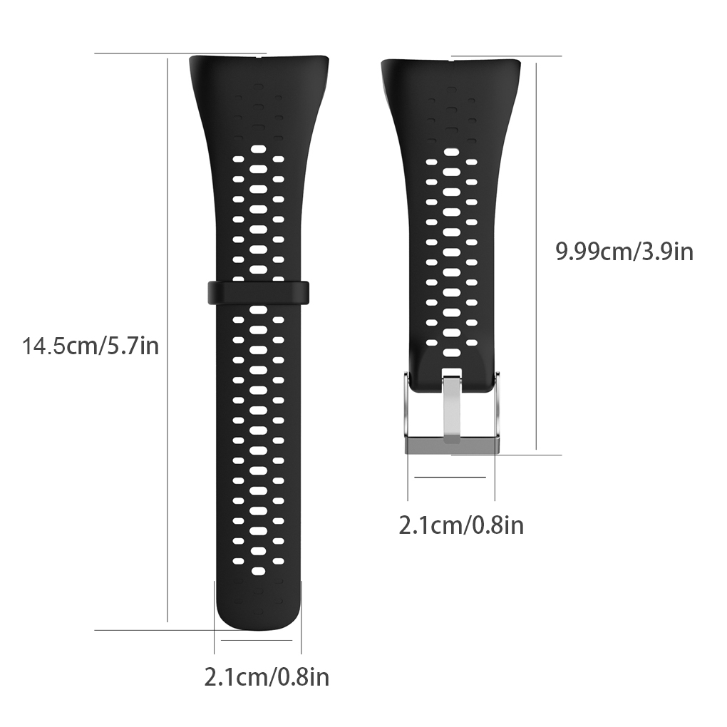 Bracelet en Silicone respirant pour M400 M430 montre intelligente Bracelet de montre Bracelet de remplacement pour Polar M400 M430 GPS