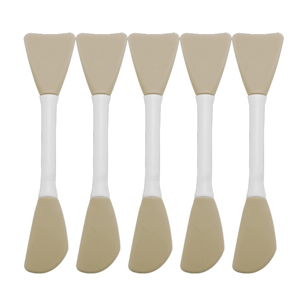 Spatule en silicone souple multifonctions pour arts créatifs, 2/5 pièces, brosse pour remuer, étaler ou verser colle, poudres et résine époxy dans son moule, facile à nettoyer