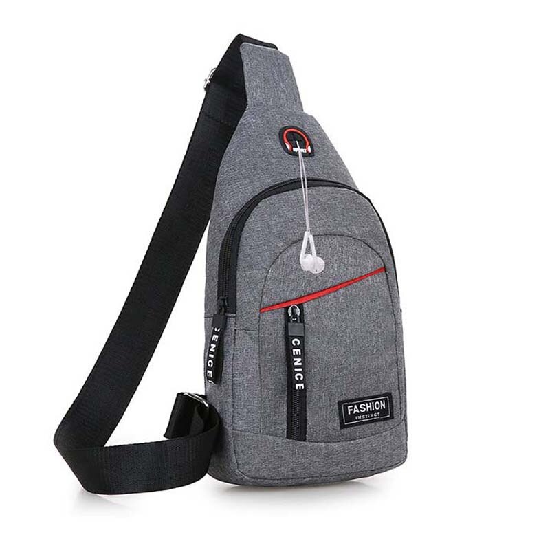 Women Waterproof Oxford Outdoor Sport Shoulder Bags Crossbody Sling Chest Pack Vintage Cross Body Messenger Bags Student Handbag