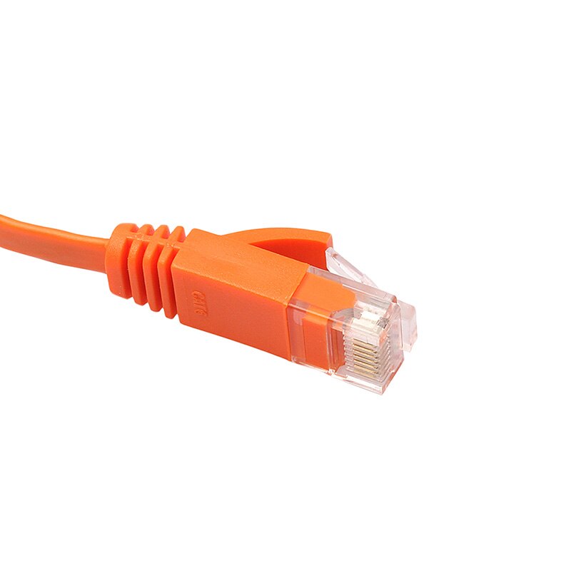 Ethernet CAT6 Internet Network Flat Cable Cord Patch Lead RJ45 For PC Router