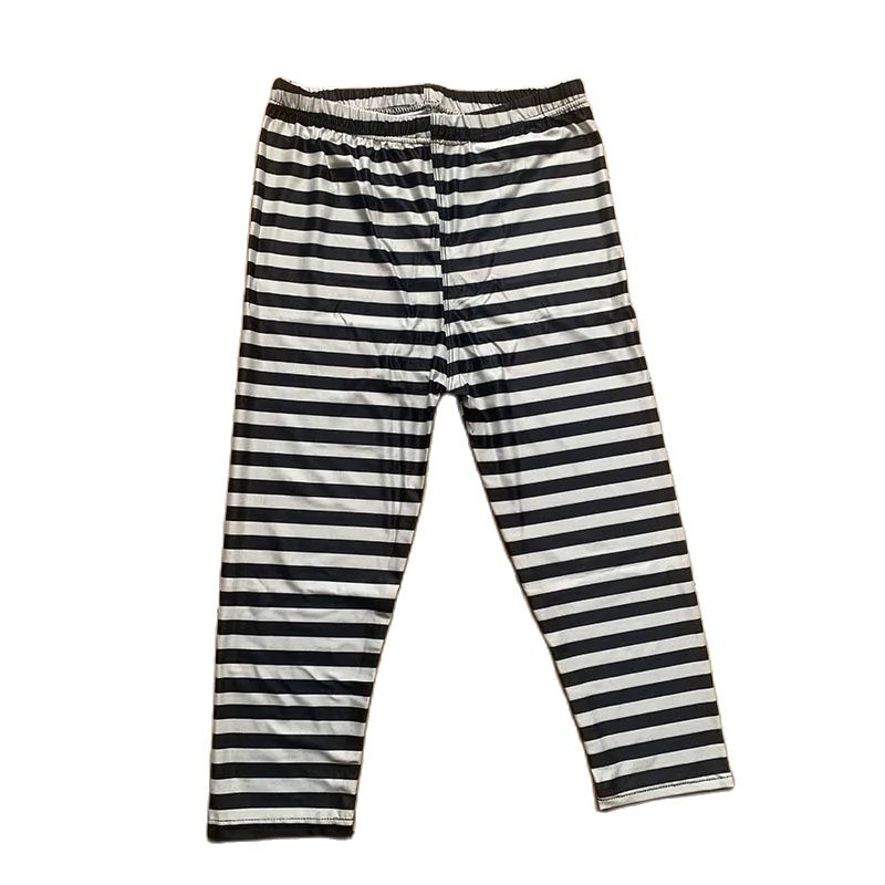 Afdrukken Broek Vrouwen Capri Hoge Taille Bloemen Dame Fitness Leggings Zevende Elastische Slanke Korte Leggings: 2