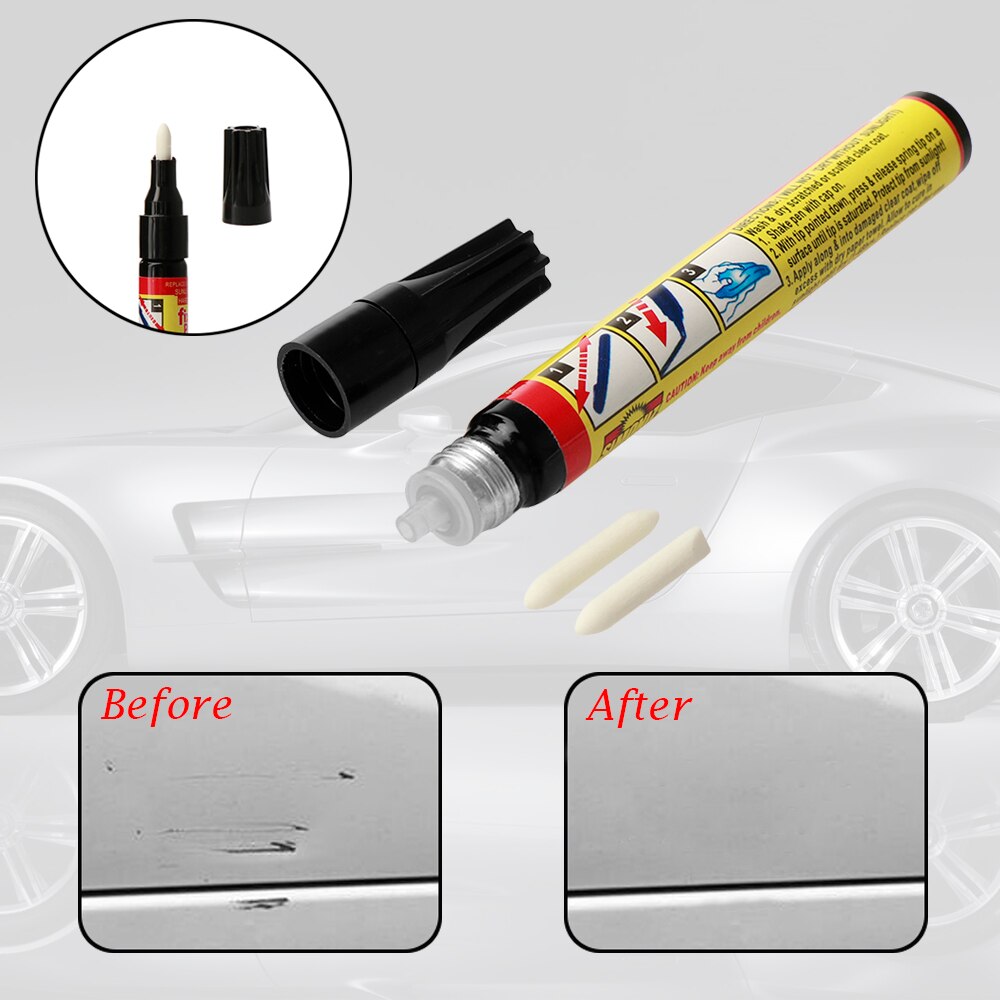 Applicateur de revêtement transparent | Réparation des rayures pour voiture 1 pièce Fix It Pro stylo dissolvant, outils d'applicateur pour manteau transparent,