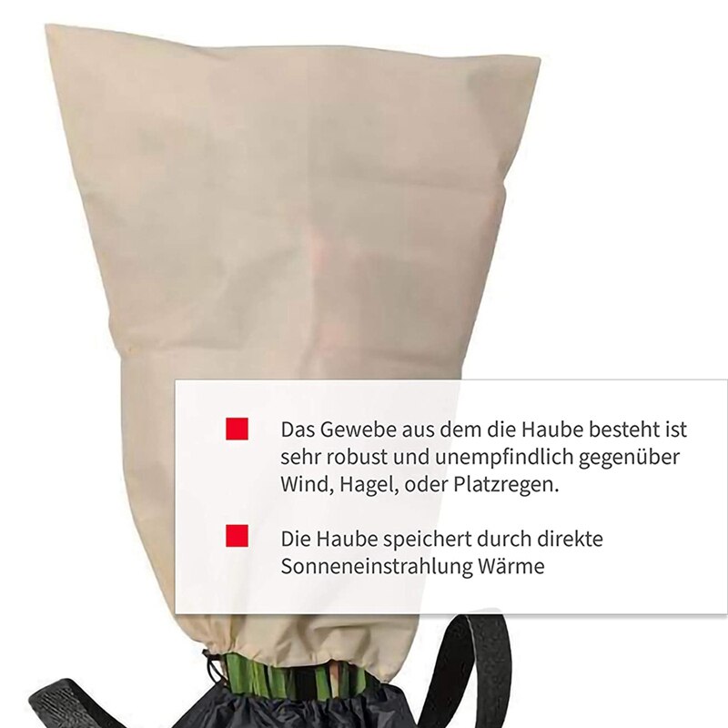 Winter Protection Hood Frost Protection Hood for Plants Winter Protection for Plants Overwintering Plant Fleece