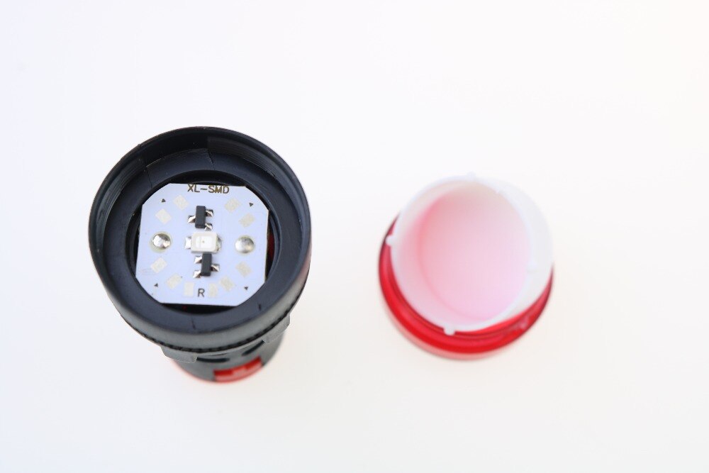 Voyant lumineux LED rouge/vert/Huang/bleu/blanc, AD16-22DS/220V