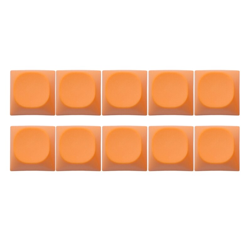 PBT Keycaps Set, Thick PBT No Printing Keycaps for Mechanical Keyboard (10Pcs/Set) - Only Keycaps, Not the Keyboard: O