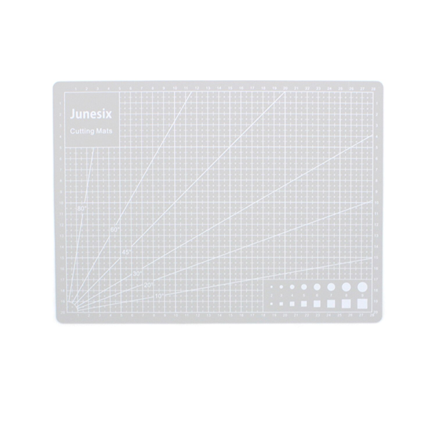 30*22cm Self Healing Cutting Mat Double-sided A4 Non-slip PVC Cutting Mat Board with Gri d Lines Angles for Scrapbooking