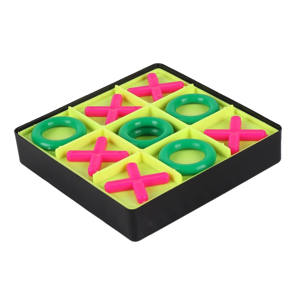 1 Pcs Ouder-kind Interactie Leisure Board Game OX Schaken Grappige Ontwikkelen Intelligente Educatief Speelgoed