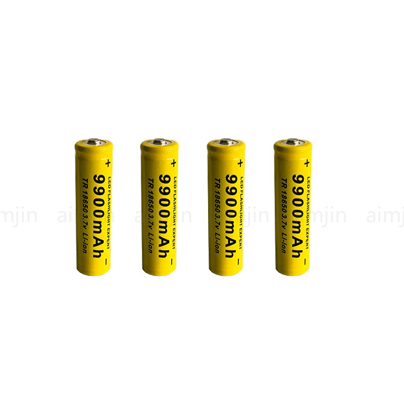 .Batería de iones de litio GTF 18650 For Original, linterna recargable 18650, 3,7 V, 9900 MAH For para Linterna + cargador
